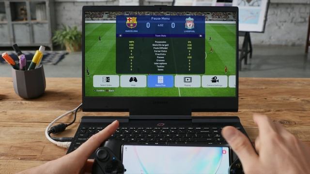 Samsung показала запуск PC-игр на смартфоне смотреть онлайн