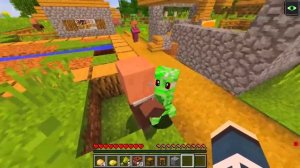 Майнкрафт, но Я ВЫРАСТИЛА КРИПЕРА! Лара Майнкрафт и Нубик Троллинг Ловушка в Minecraft