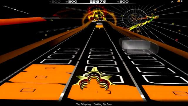 The Offspring - Dividing By Zero(Audiosurf) смотреть онлайн