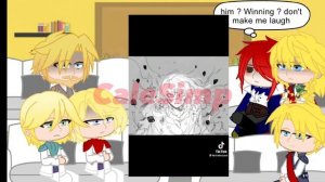 Crossman family react to cale || part 2 || AU || react the 1st part before