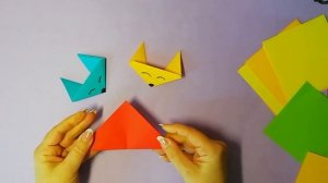 Простое оригами для детей.