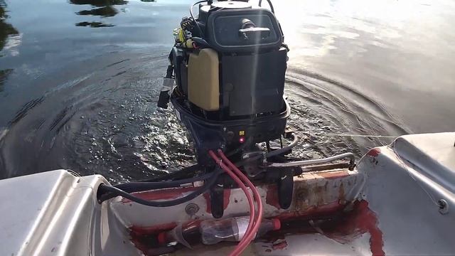 Tohatsu 30 EFI. Красноярск. ЭБУ после перегруза по току. смотреть онлайн