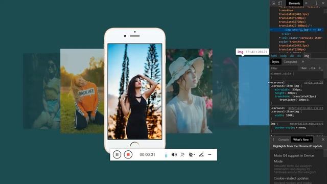 3D Swipe Carousel смотреть онлайн