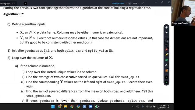 STAT 5660 Lecture 9 Regression Trees смотреть онлайн