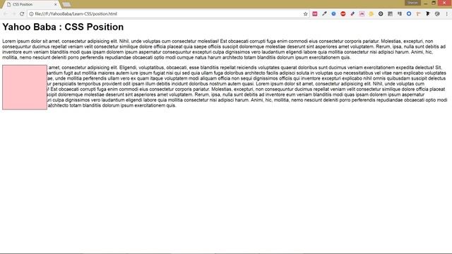 CSS Position Tutorial (absolute, relative, fixed, sticky) in Hindi / Urdu смотреть онлайн