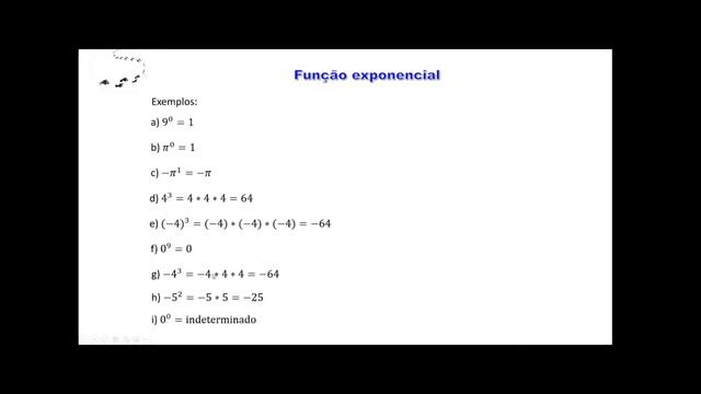 Funções- Aula 191- Função Exponencial смотреть онлайн
