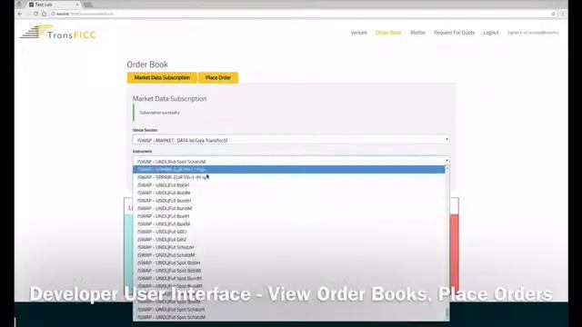 TransFICC Product 1 - One API for eTrading смотреть онлайн