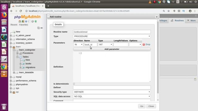 MySQL Stored Procedure Beginners Tutorial #5-Parameter & Modes in Stored Procedure| IN Mode detaile смотреть онлайн