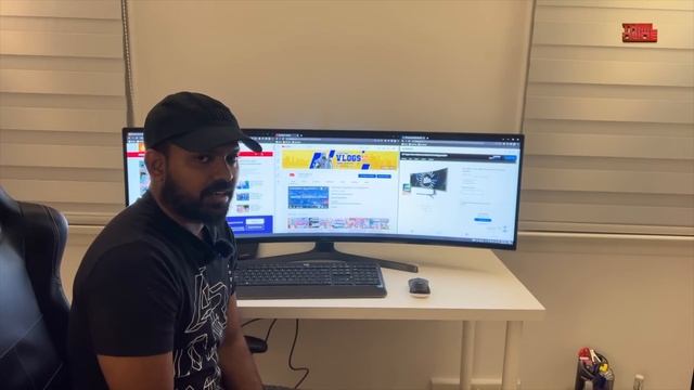 ₹90,000 Rs, 49" Samsung Curved Ultra Wide Monitor | Unboxing | Review | Tamil Dude смотреть онлайн
