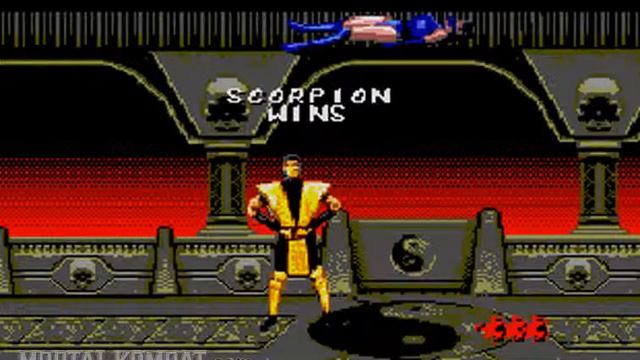 Mortal Kombat 2 - Master System - Stage Fatality - Kombat Tomb смотреть онлайн