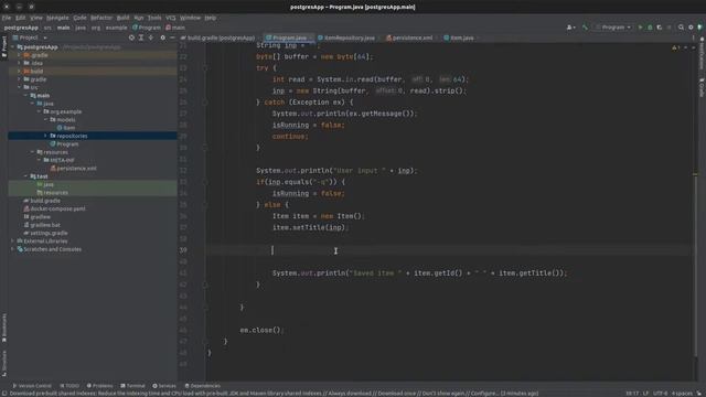 07 JDBC with Postgres Repository class смотреть онлайн