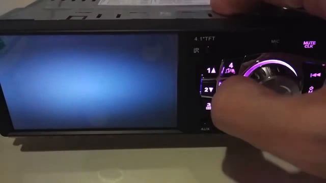 Radio 1DIN 4012B - Menu & Configurations - Part 1/2 смотреть онлайн