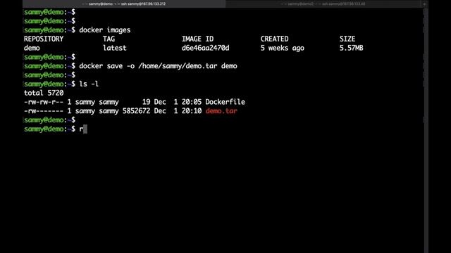 How to copy a Docker image from one server to another without pushing it to a repository first? смотреть онлайн