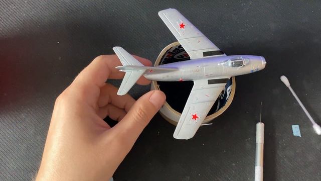Покраска модели Звезда самолет МИГ-15 смотреть онлайн