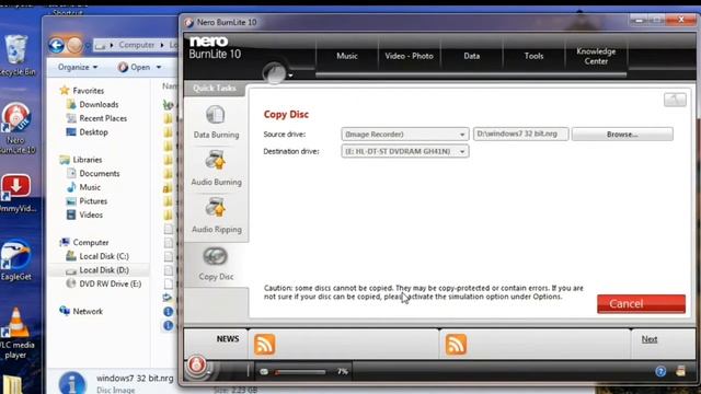 How To Make Bootable DVD for Windows With Nero Burning ROM смотреть онлайн