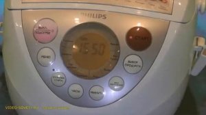 Мультиварка PHILIPS  HD 3039/00 - подробная видео инструкция.