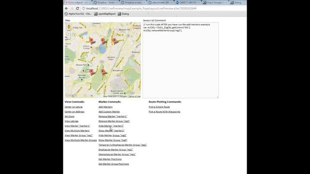 V11 Tour of Methods Exposed by Map Control in Dialog Component Part 2 смотреть онлайн