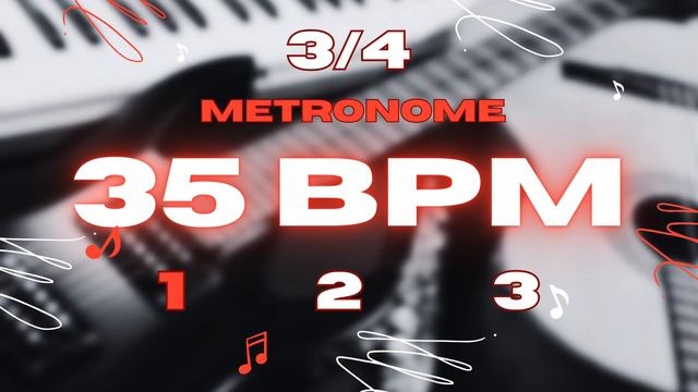 35 BPM - 3/4 & 3/8 Metronome смотреть онлайн