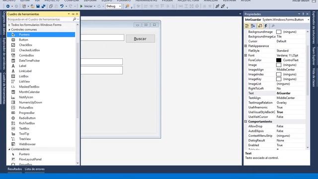 Buscar registro en una base de datos de sql server con C# смотреть онлайн