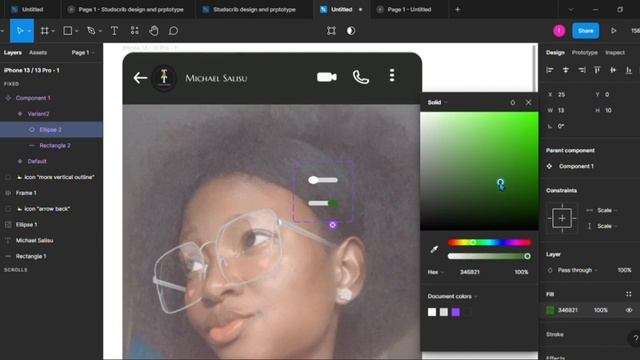 How to create a responsive toggle off and on switch on figma UI/UX design #figma #uidesign смотреть онлайн