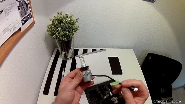 led h7 unboxing,zakupy z chinczyka ,ALIEXPRESS смотреть онлайн