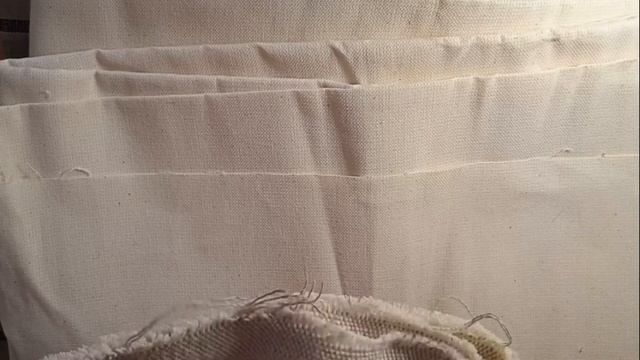 Дешевые ткани для холста под живопись /Cheap canvas fabrics for painting смотреть онлайн