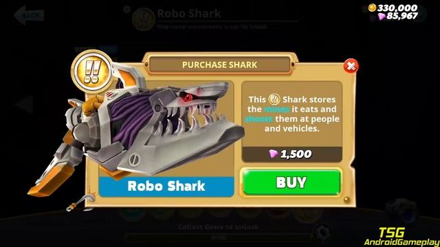Hungry Shark World - ALL SHARKS UNLOCKED 2019 - ROBO SHARK & MOSASAURUS - Gameplay Walkthrough [FHD смотреть онлайн