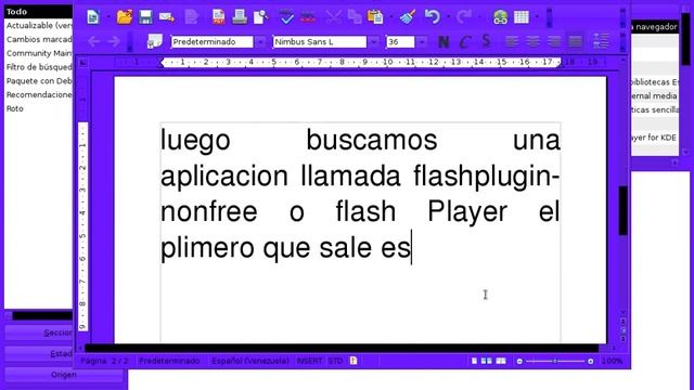Como Instalar Flash Player en la Canaima Educativo. =) смотреть онлайн