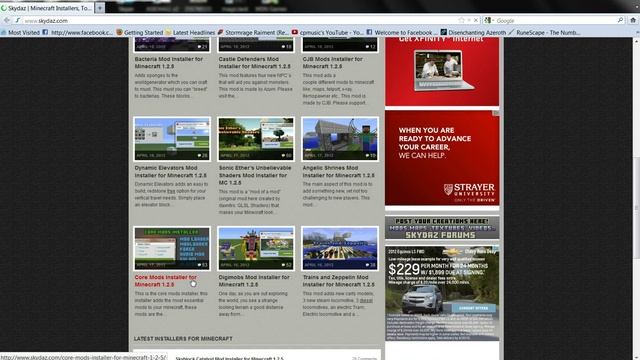 Minecraft CORE MOD INSTALLER Tutorial. смотреть онлайн