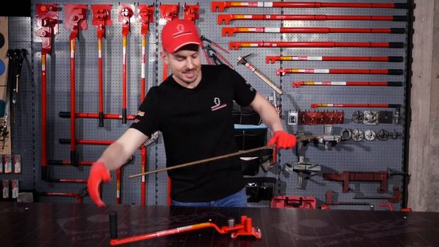 Ручной станок для гибки арматуры Afacan 10EB. Обзор деталей смотреть онлайн