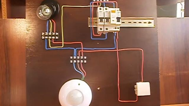 подключение света с датчик движения ми смотреть онлайн