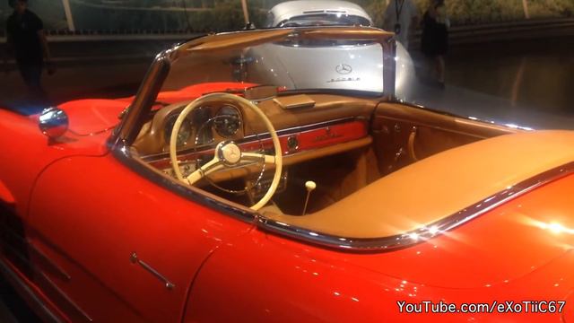 Mercedes-Benz Museum - Mercedes 300 SL Roadster смотреть онлайн