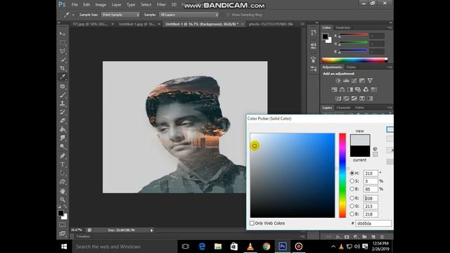 Double Exposure Effect - Photoshop Tutorial - By ZS Production смотреть онлайн