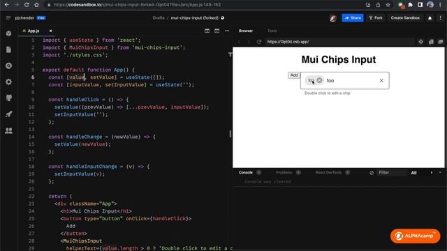 [React 入門] 又是 Controlled 又是 Uncontrolled！｜React 官網導讀｜ALPHA Camp x PJ смотреть онлайн
