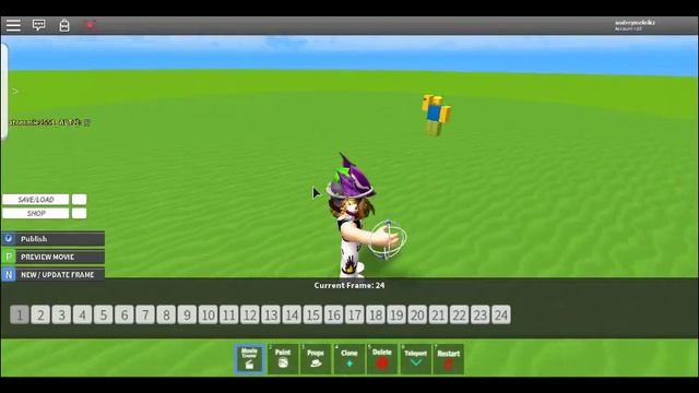 roblox Movie Maker 3 (OPEN Beta!) первая моя анимацыя смотреть онлайн