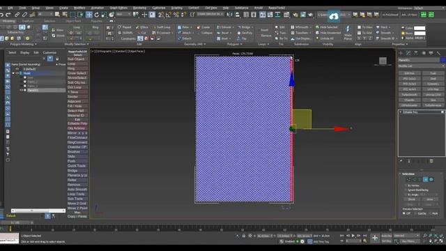 3D модель рыболовной сети в 3D Max смотреть онлайн
