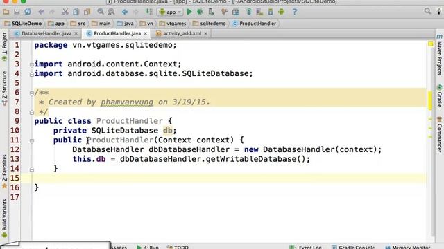 Android SQLite Database Complete Tutorial Part 2 смотреть онлайн