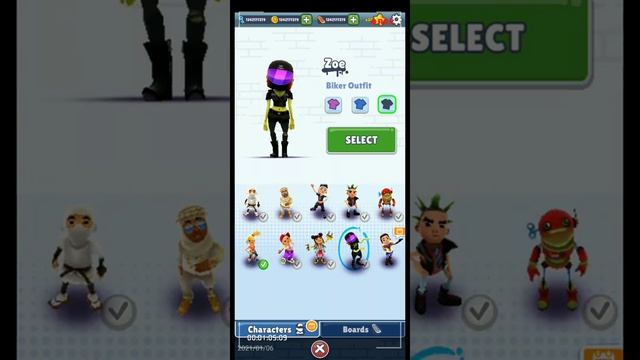 My inventory in Subway surfers. two years to get this inventory смотреть онлайн