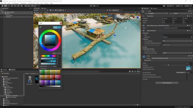 Making a Water Shader in Unity with URP! (Tutorial) смотреть онлайн