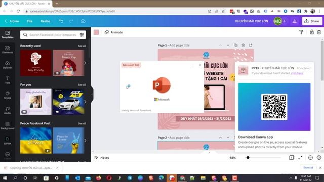 Hướng dẫn tải thiết kế trên Canva về định dạng PowerPoint mới nhất 2022 смотреть онлайн