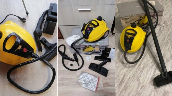 Рапаковка и обзор пароочистителя DEXP