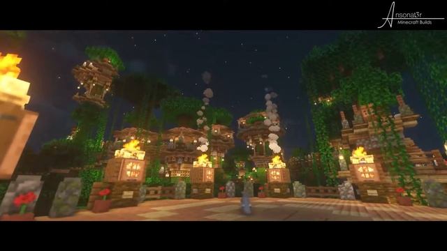 Jungle Treehouse Village Base | 1 Month Minecraft Creative Project (XBOX) смотреть онлайн