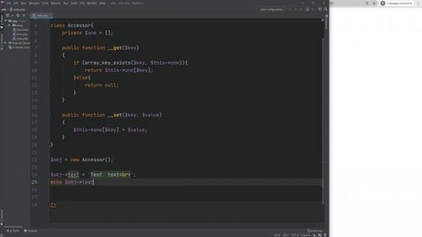 Сеттеры и Геттеры в php _ __set() и __get() _ Базовый курс PHP-7