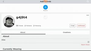 Как удалить друга в roblox?