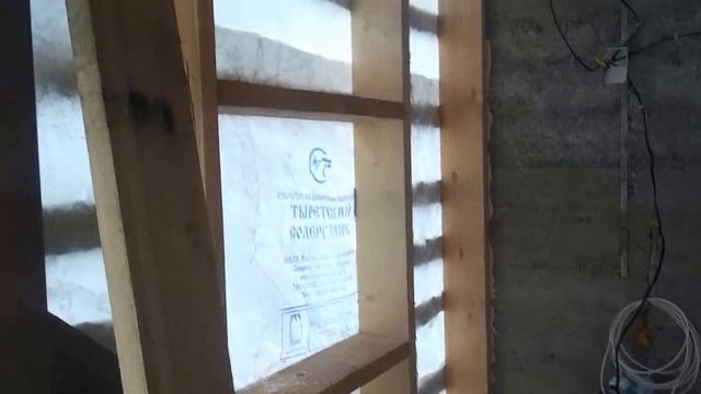пристройка к дому из опилкобетона