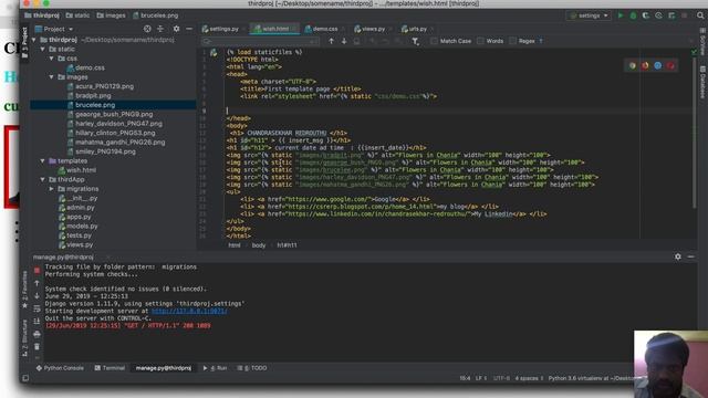 django temp css calling смотреть онлайн