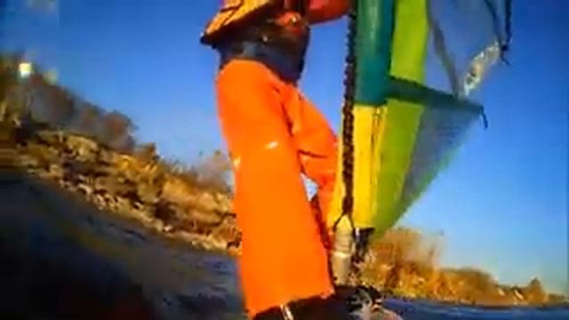 Глиссирование на парусной доске...!!! смотреть онлайн