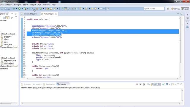 Java programavimo pamoka 37 - enum 2 смотреть онлайн