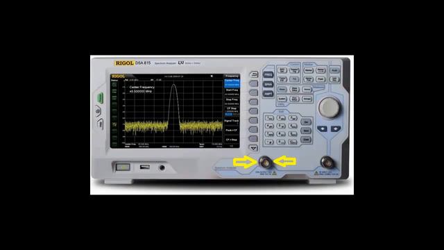 best research RF spectrum analyzer Rigol DSA 815 TG (range 9kHz - 1.5GHz) смотреть онлайн