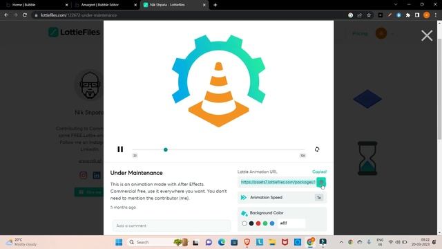 How to use lottie Animation in bubble смотреть онлайн